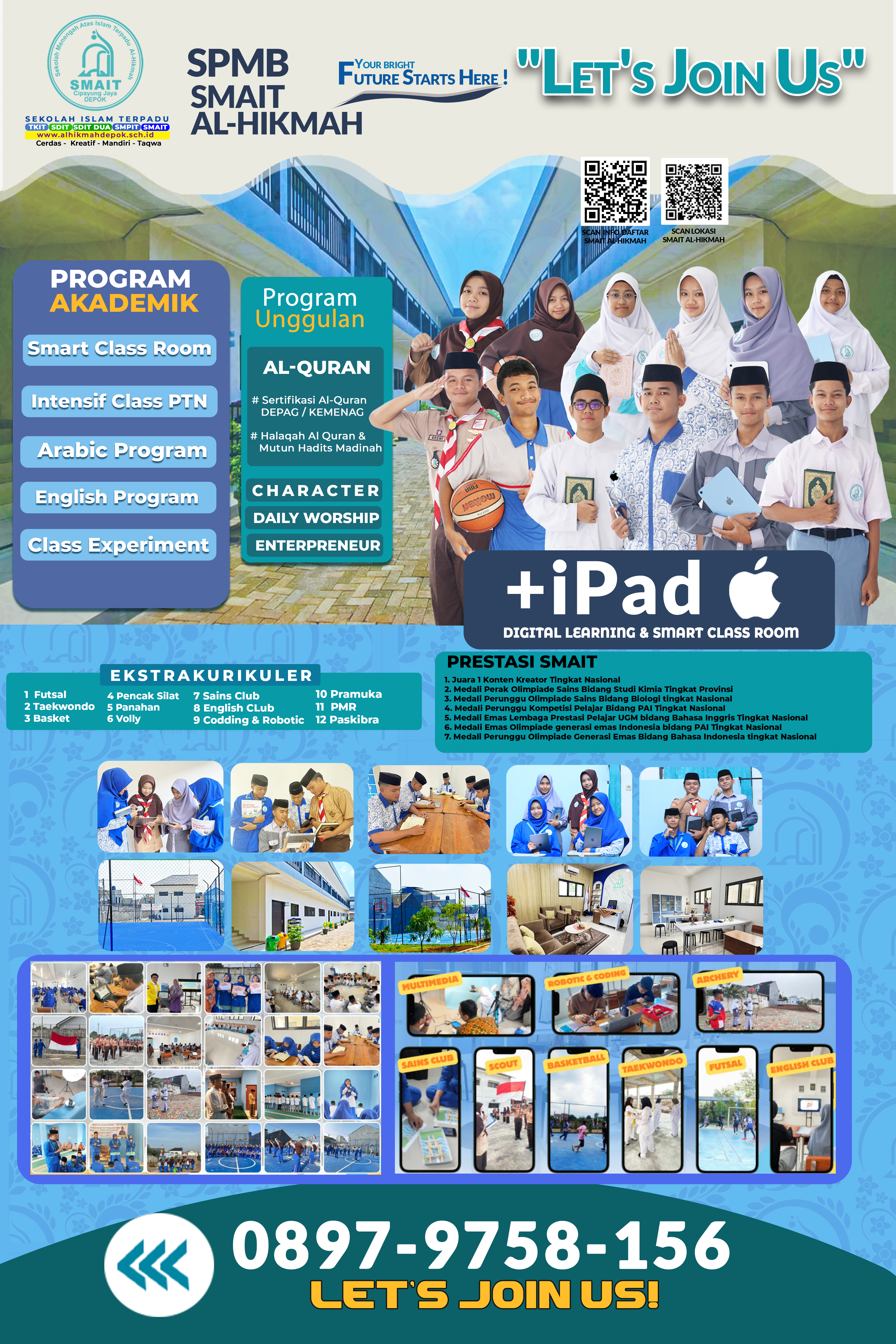 PPDB SMAIT TANGGAL 17 OKTOBER DAFTAR OFFLINE & ONLINE