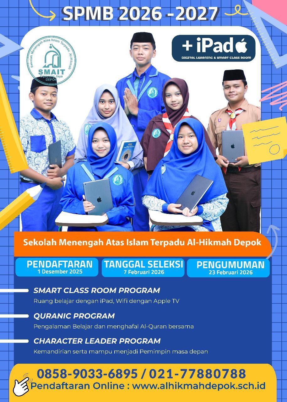 SPMB SMAIT AL-HIKMAH 2026-2027