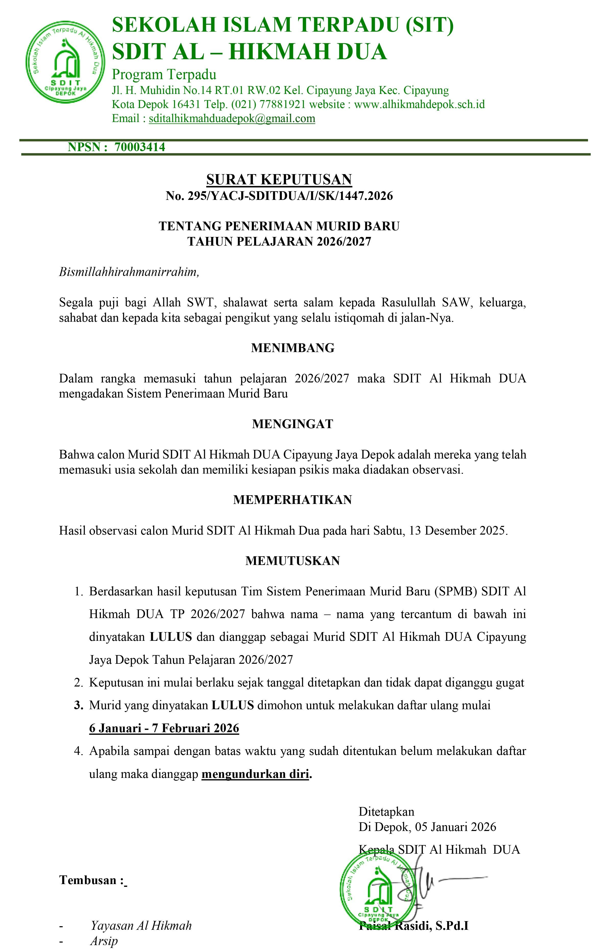 SURAT KEPUTUSAN SPMBSDIT AL HIKMAH DUA TP. 2026.2027-1.jpg